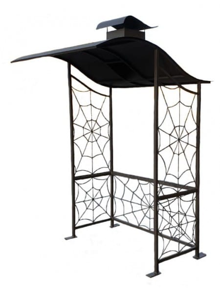 Кованый навес для мангала и гриля "Паук"