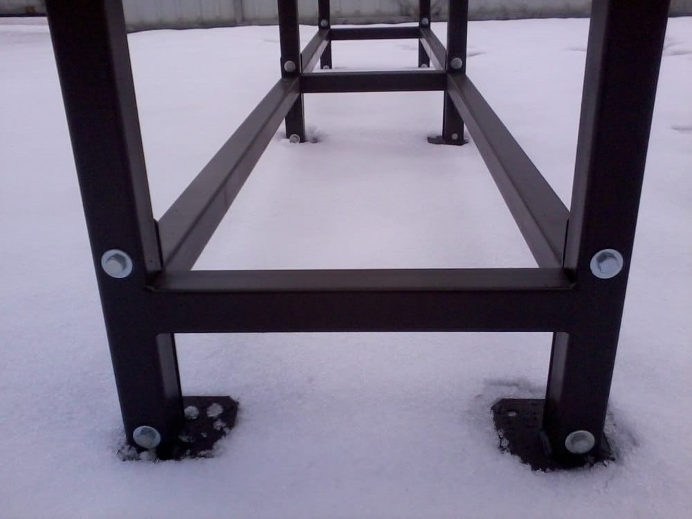 Навес для дров (дровница) КУБ-2 (Pionehr)