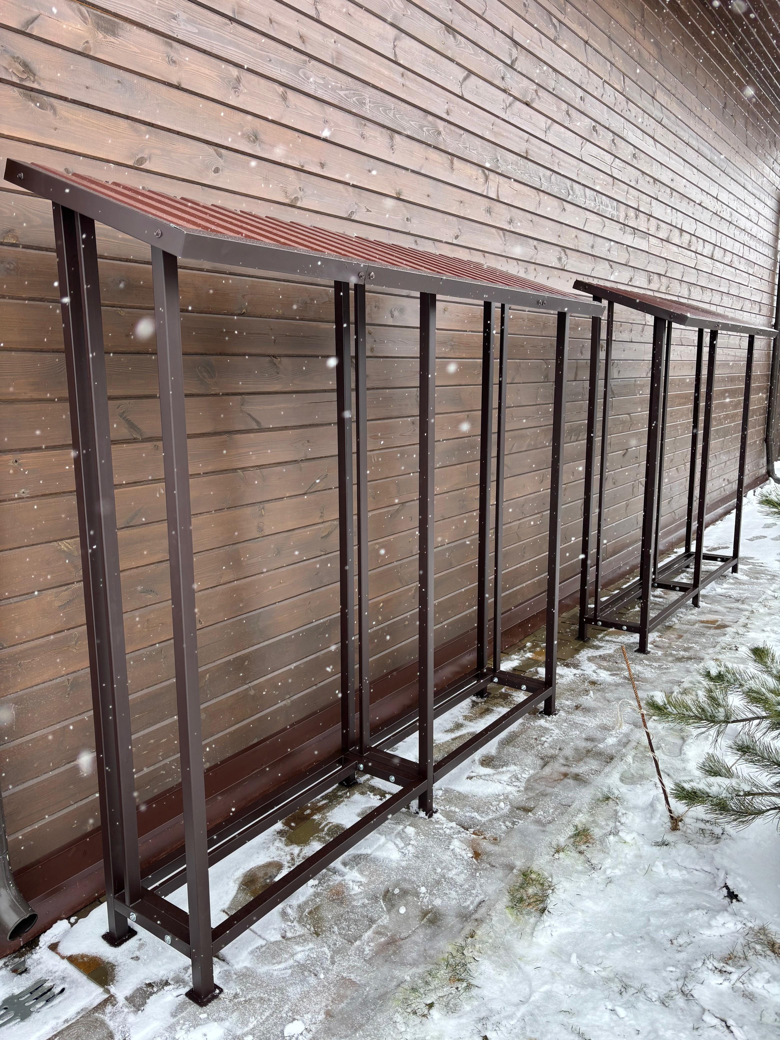 Навес для дров (дровница) КУБ-2 (Pionehr)