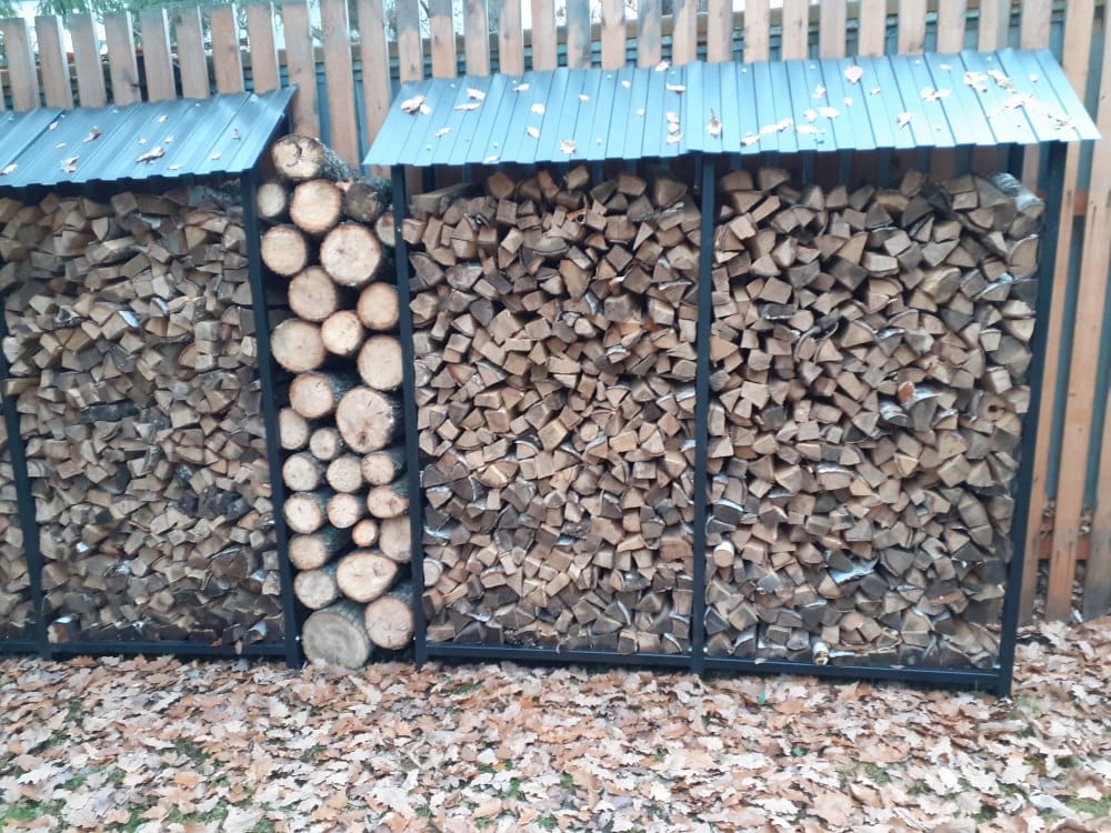 Навес для дров (дровница) КУБ-2 (Pionehr)