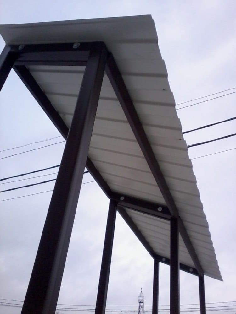 Навес для дров (дровница) КУБ-2 (Pionehr)