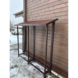 Навес для дров (дровница) КУБ-2 (Pionehr)