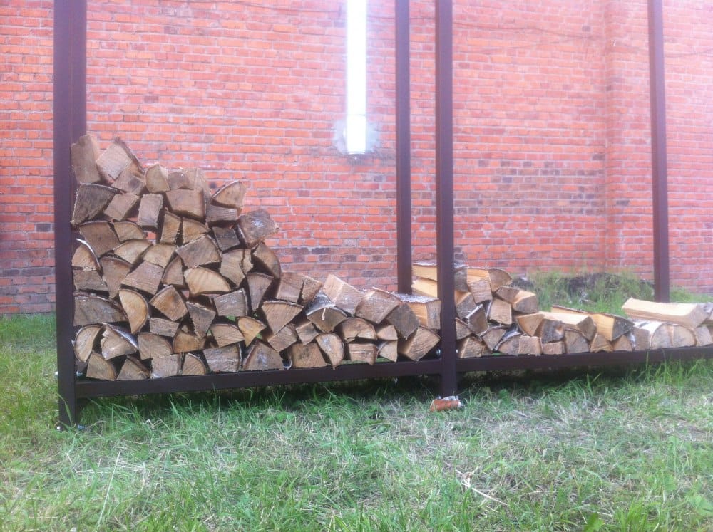 Навес для дров (дровница) КУБ-2 (Pionehr)