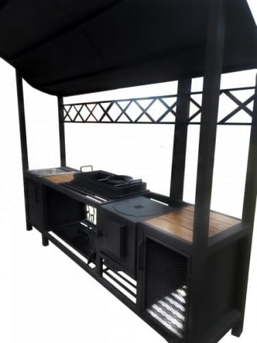 Мангал Лофт AL-9 с мойкой Империя