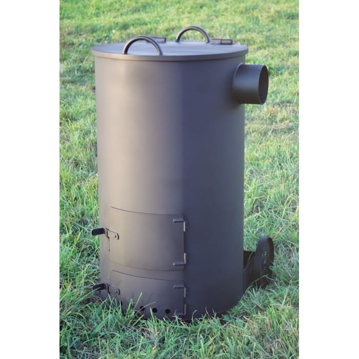 Печь для сжигания мусора УСМ-1. 260л., 3мм (Pionehr)