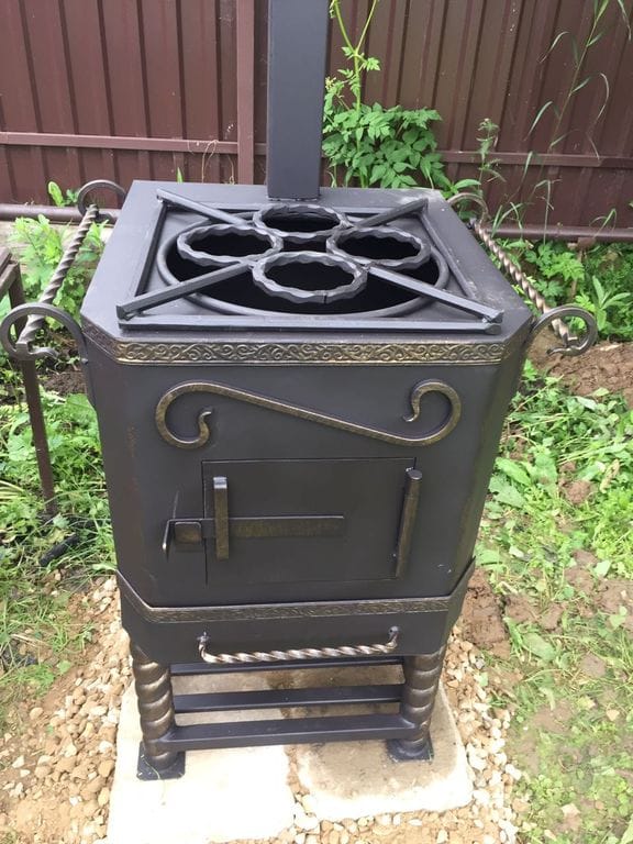 Печь для казана Маршал