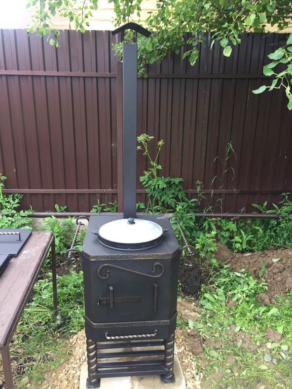 Печь для казана Маршал