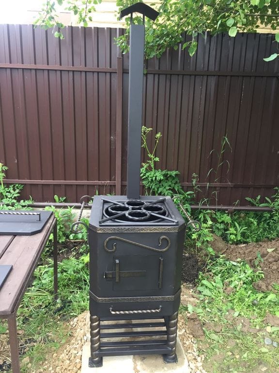 Печь для казана Маршал