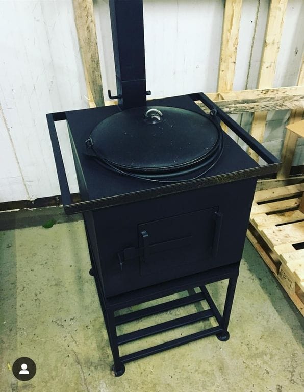 Печь под казан Мудрец