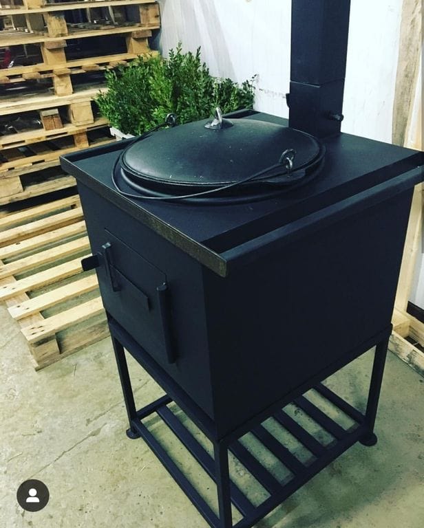 Печь под казан Мудрец