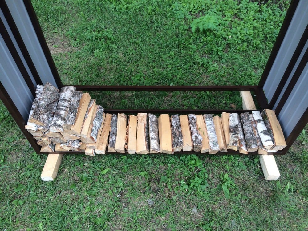 Навес для дров (дровник) КУБ-4z (Pionehr)