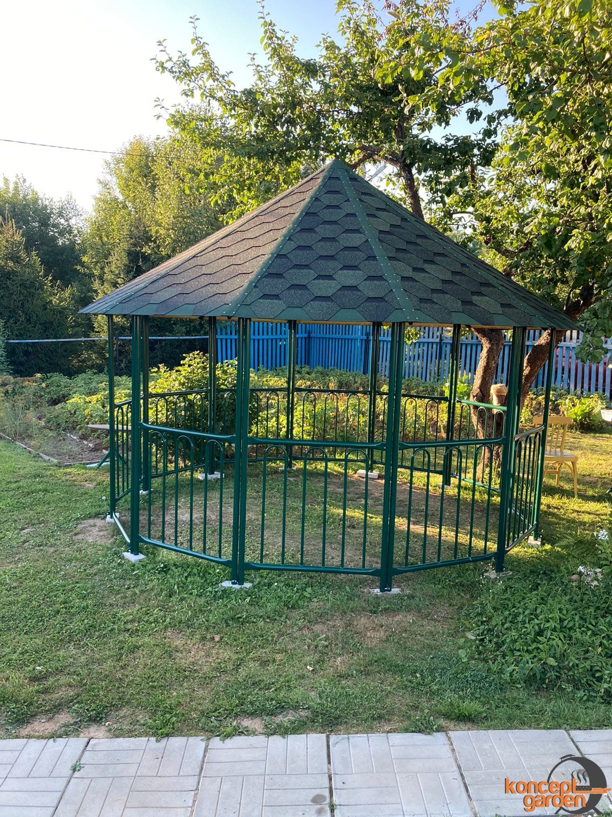 Навес-беседка для мангала НБ-10 (Пионэр)