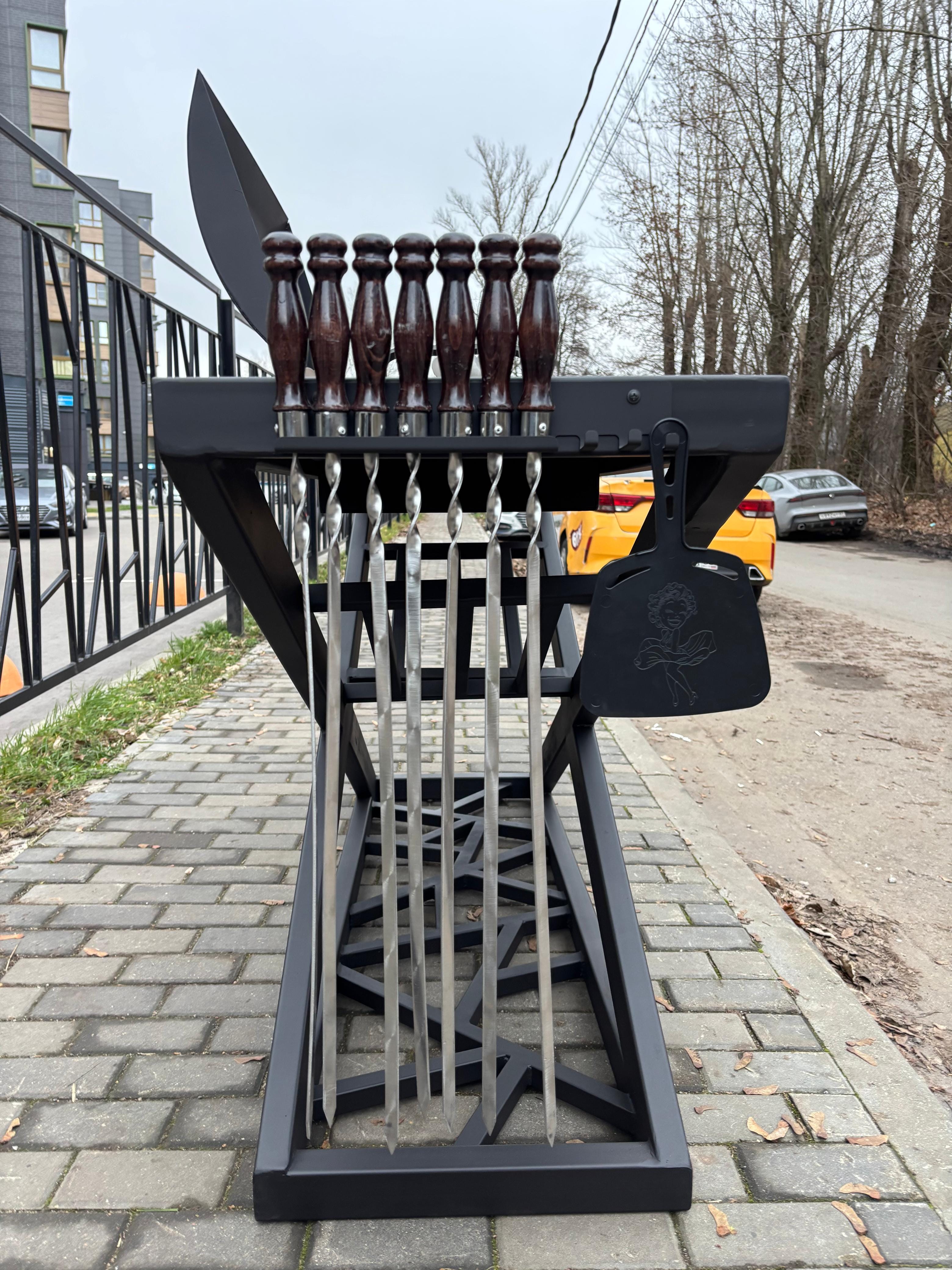 Мангал см-5 Пионэр в стиле Loft