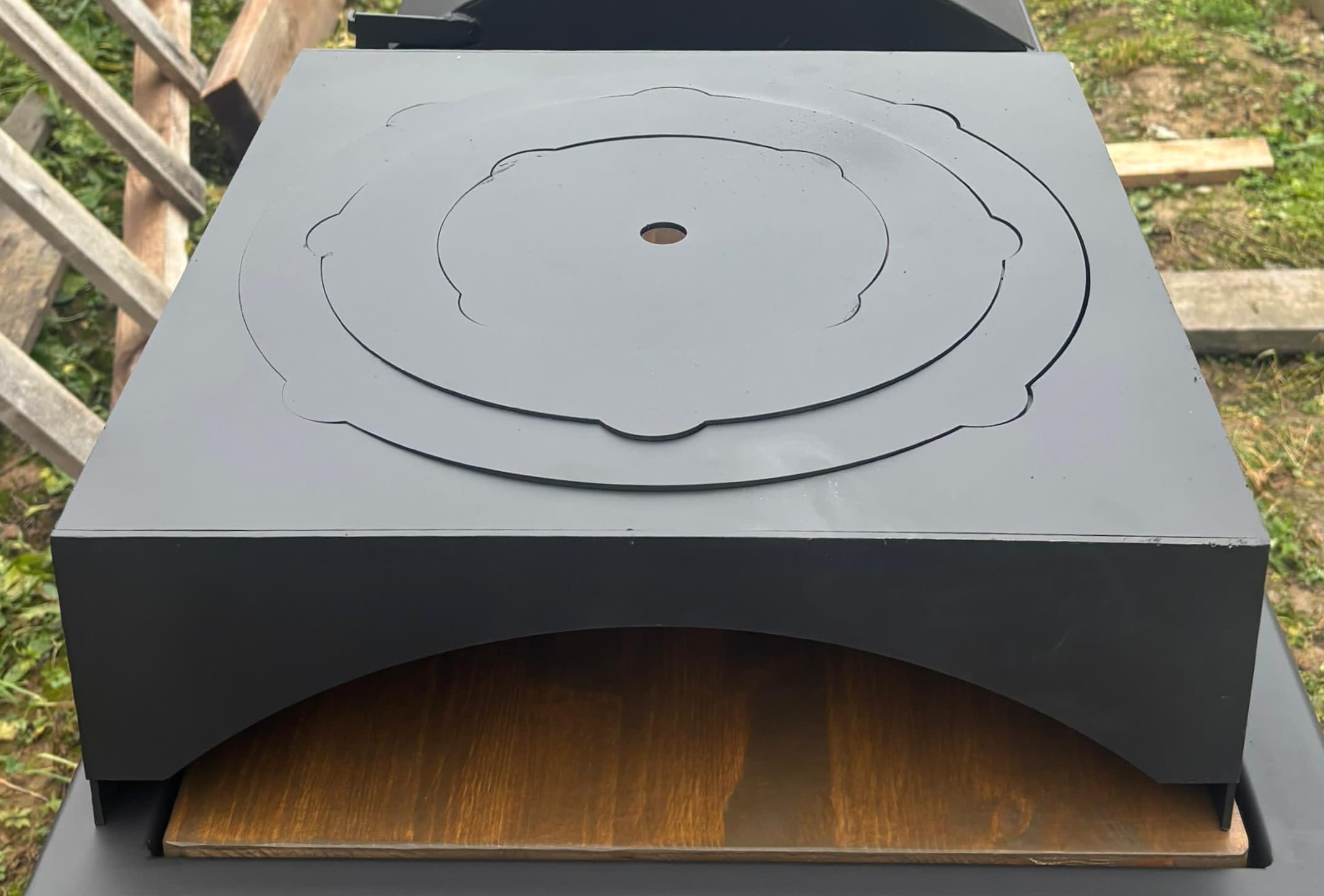 Мангал разборный Традиция-02-ДП Loft (Пионэр)