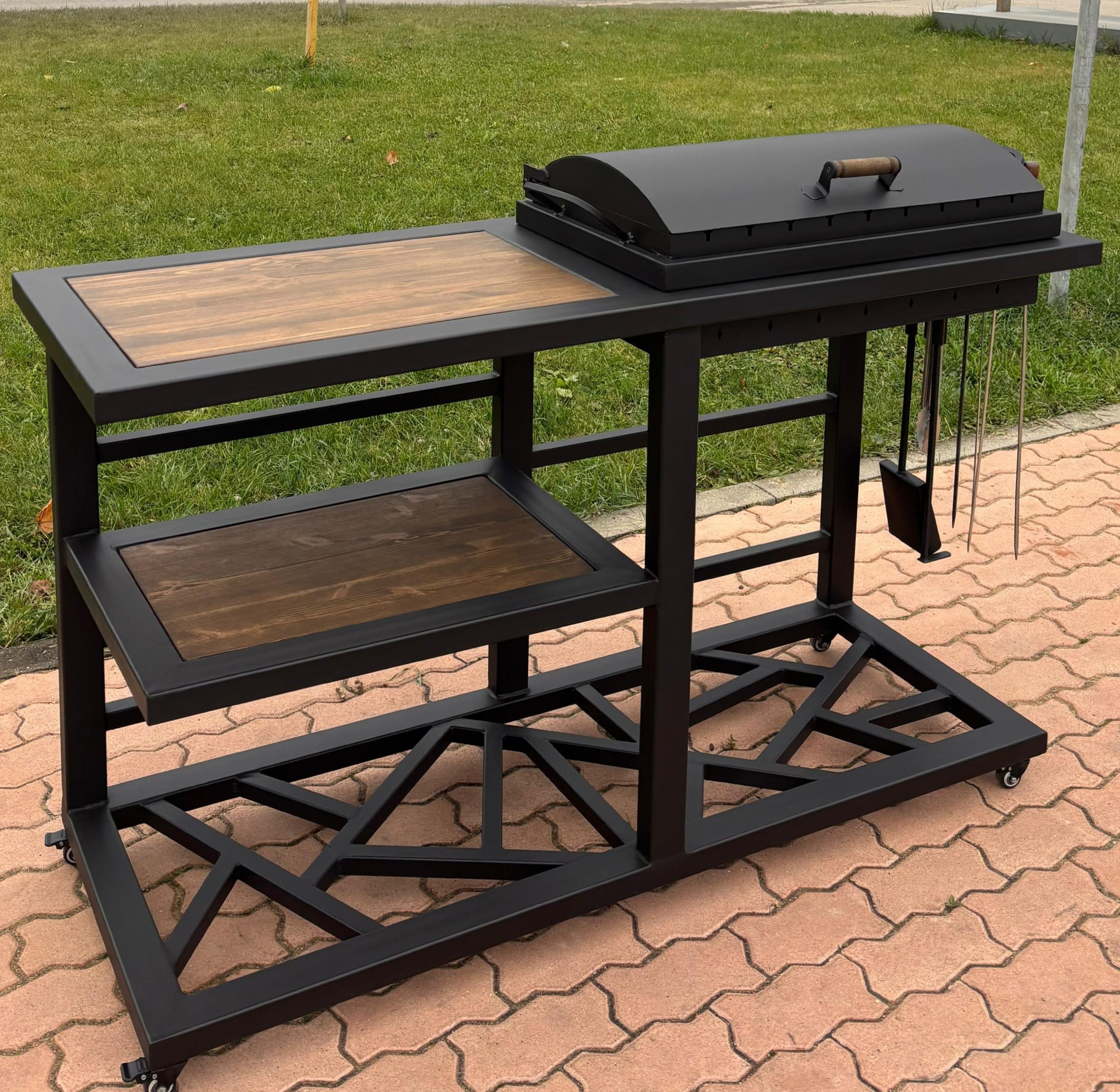 Мангал СМ-6 Пионэр в стиле Loft