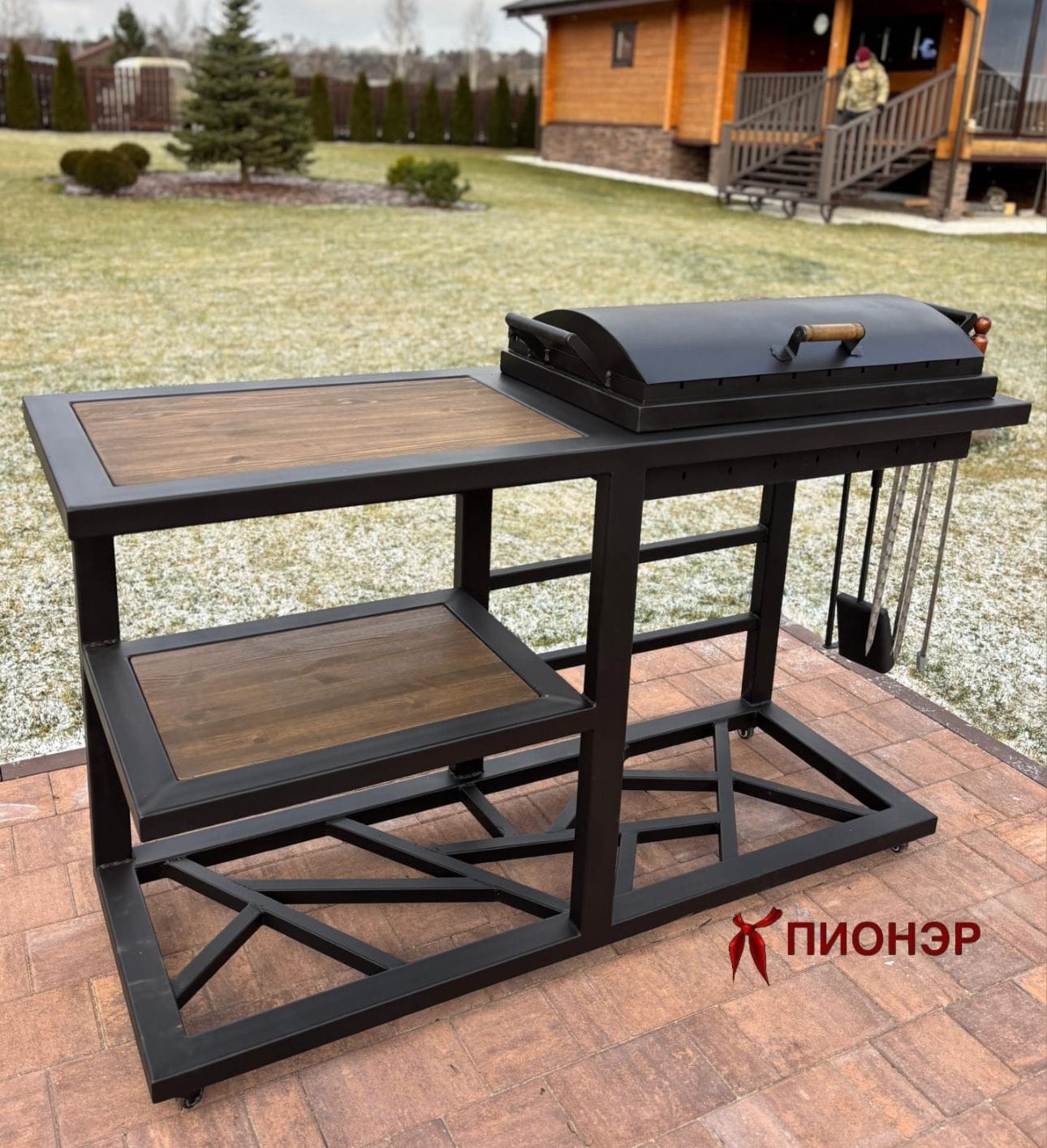 Мангал СМ-6 Пионэр в стиле Loft