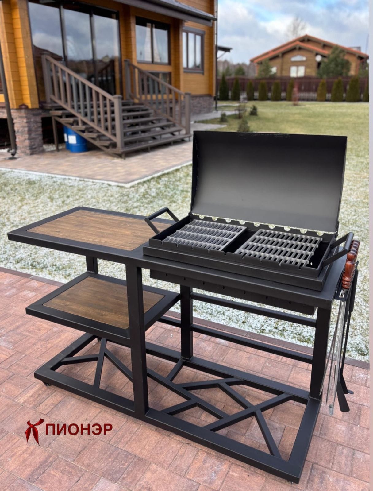 Мангал СМ-6 Пионэр в стиле Loft