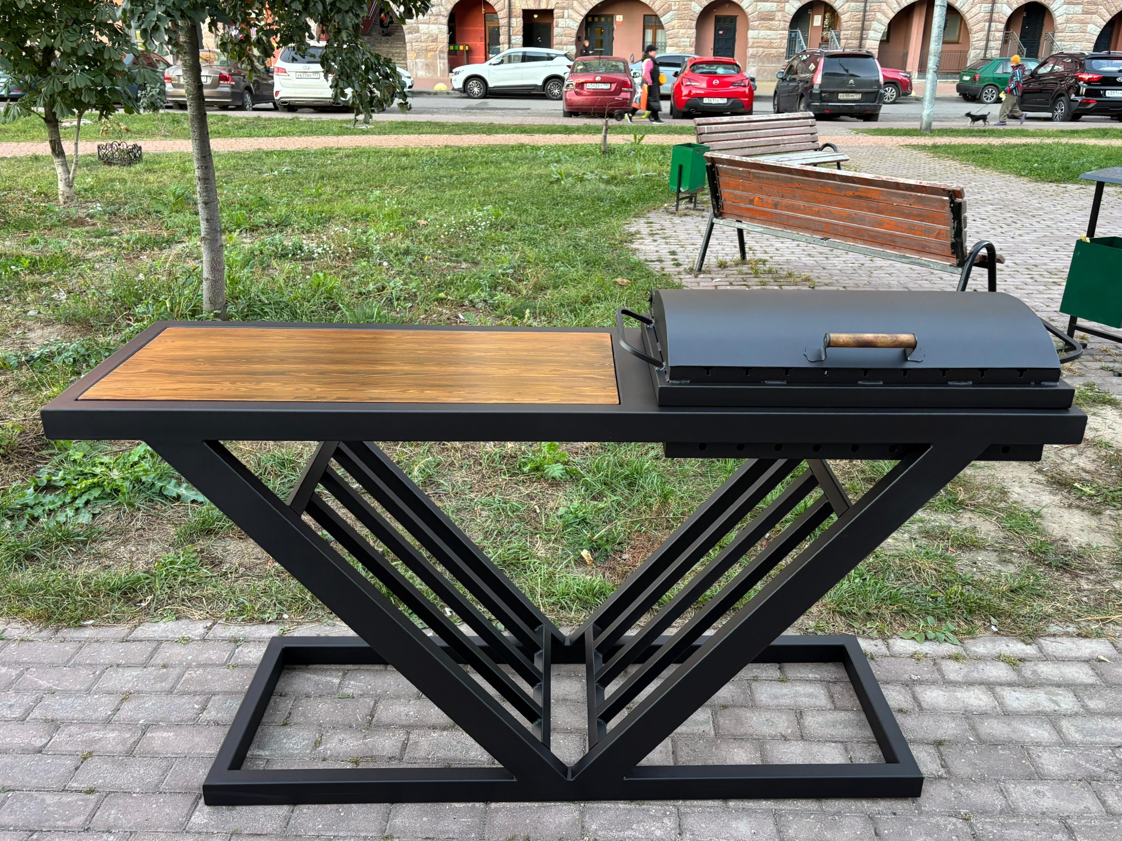 Мангал СМ-4 в стиле Loft (Пионэр)