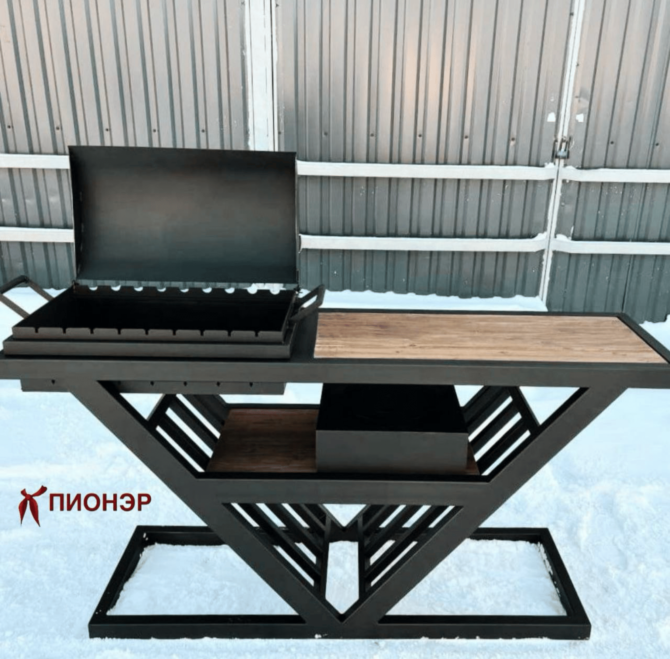 Мангал СМ-4П Loft Пионэр