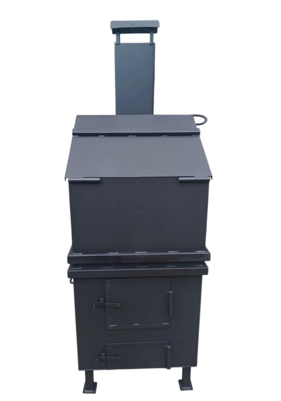 Печь для сжигания садового мусора Уголек-400 4мм (Пионэр)