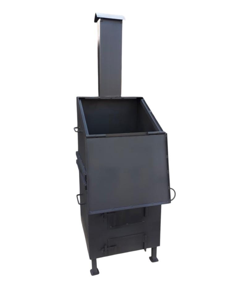 Печь для сжигания садового мусора Уголек-400 4мм (Пионэр)