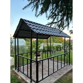 Навес - беседка для мангала НМ 3х2 -Пионэр-