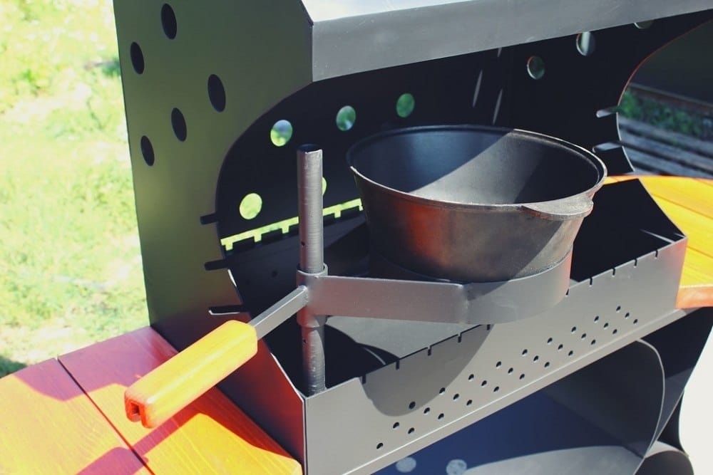 Опция для установки казана ПР-2