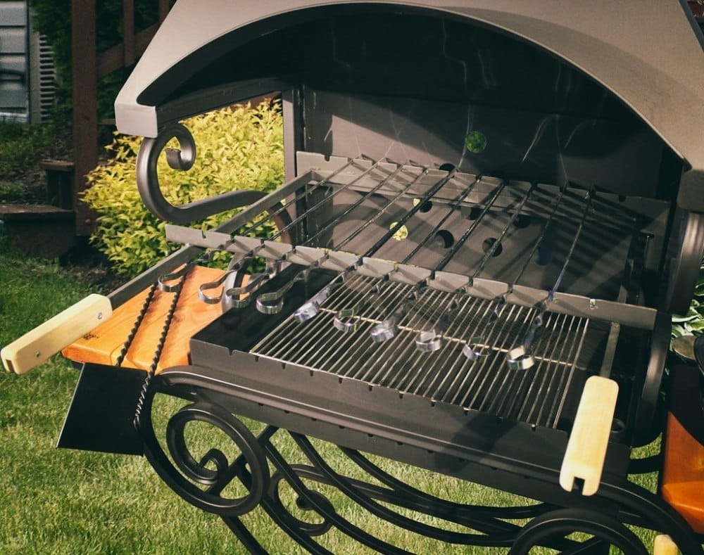 Подъемная рамка для шампуров ПР-1