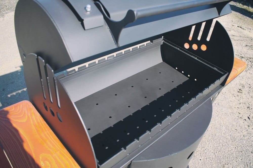 Мангал-коптильня МК-12