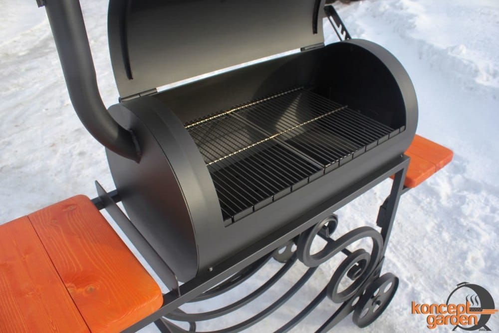 Мангал-коптильня МК-4