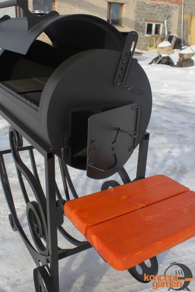 Мангал-коптильня МК-4