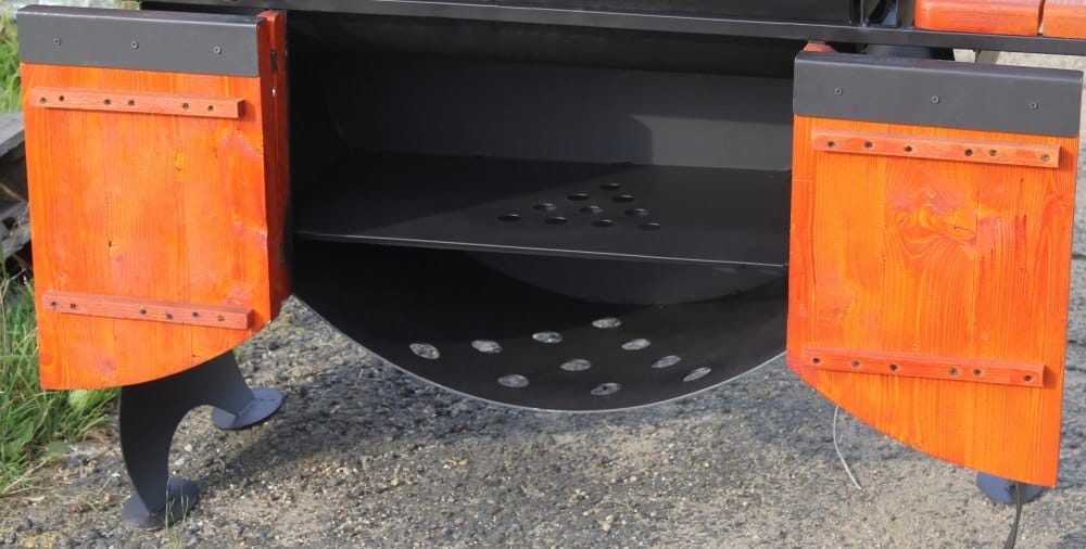 Мангал-коптильня МК-2д