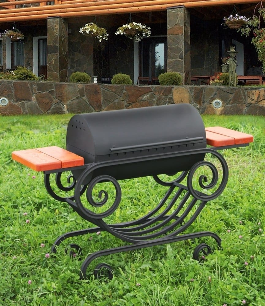 Мангал-коптильня МК-6 "Ажур"