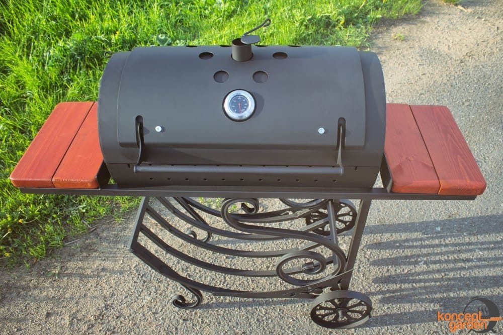 Мангал-коптильня МК-10
