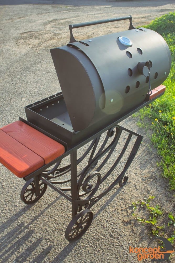 Мангал-коптильня МК-10