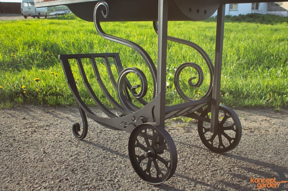 Мангал-коптильня МК-10