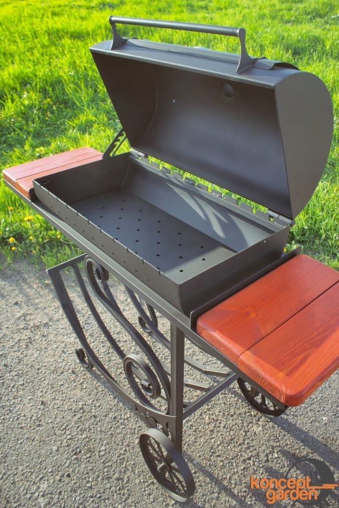 Мангал-коптильня МК-10