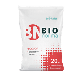 БИОНОРМА Фосфор удобрение (гранулы) 20 кг BioNorma