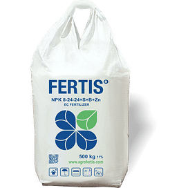 FERTIS NPK 8-24-24+S+МЕ минеральное удобрение биг-бег 600 кг FERTIS