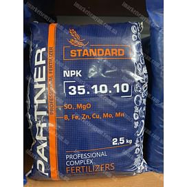 PARTNER STANDARD (Партнер Стандарт) NPK 35.10.10+S+MG+МЕ комплексное удобрение 2,5 кг; 25 кг Partner