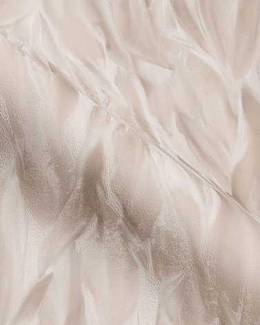 WHITE Ice Silk Fabric