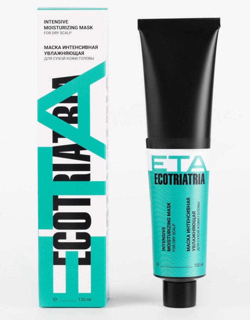 Маска интенсивная увлажняющая для сухой кожи головы Ecotriatria ETA, 120 мл ECOTRIATRIA ETA