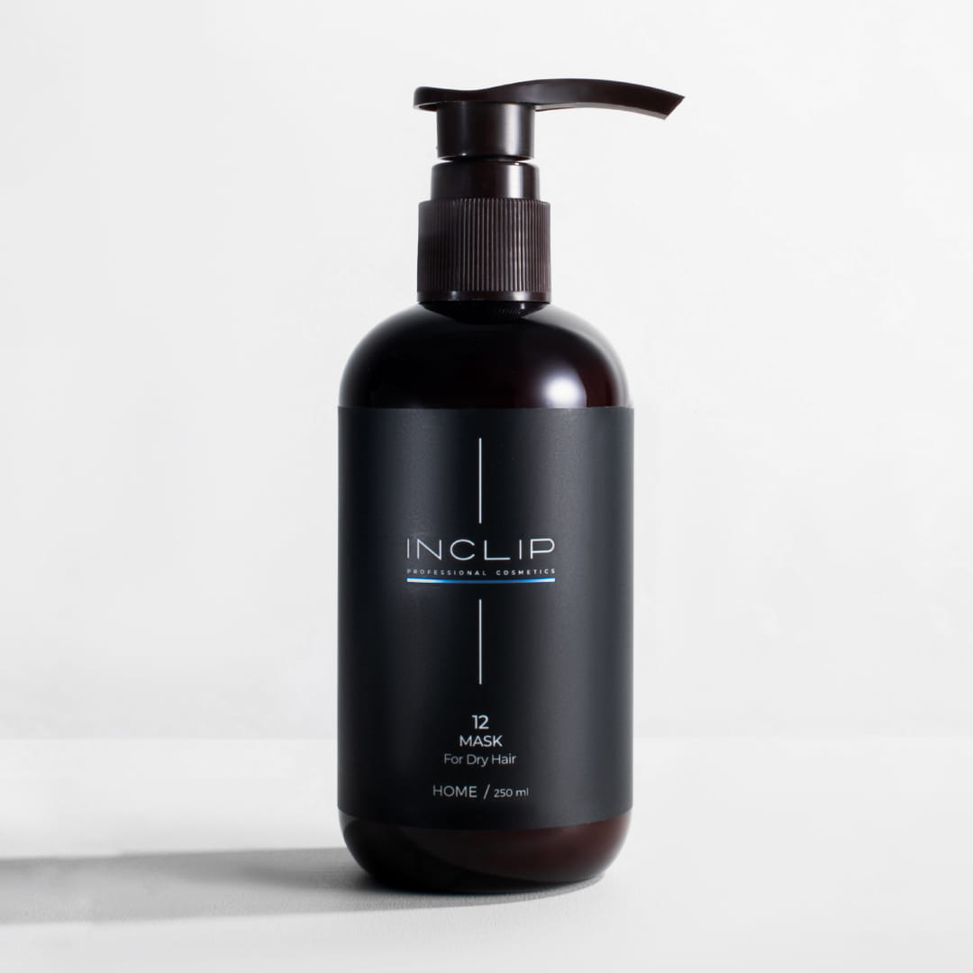 №12 Маска для сухих и обезвоженных волос Inclip, 250 мл INCLIP