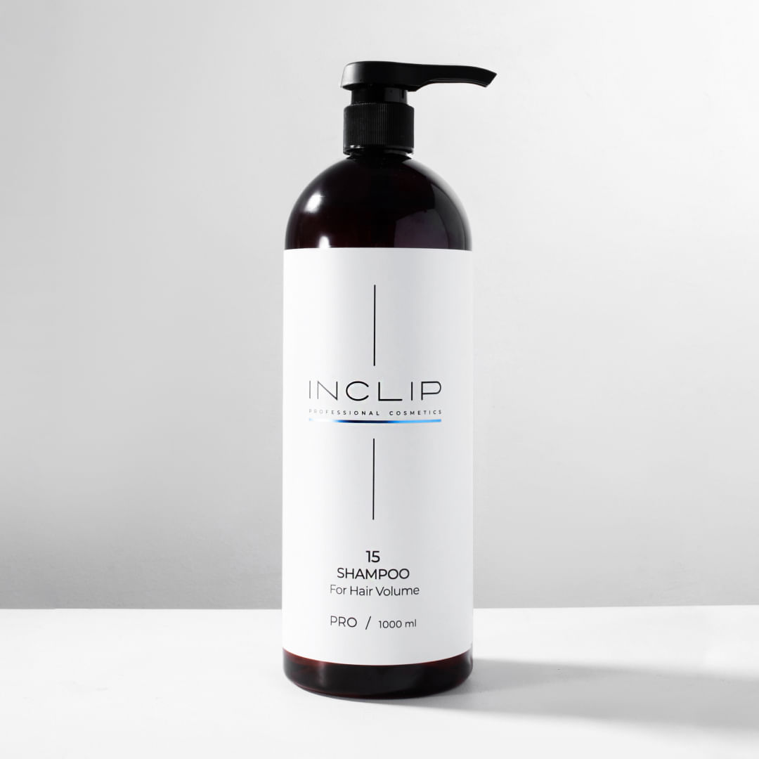 №15 Шампунь для объема волос Inclip, 1000 мл INCLIP