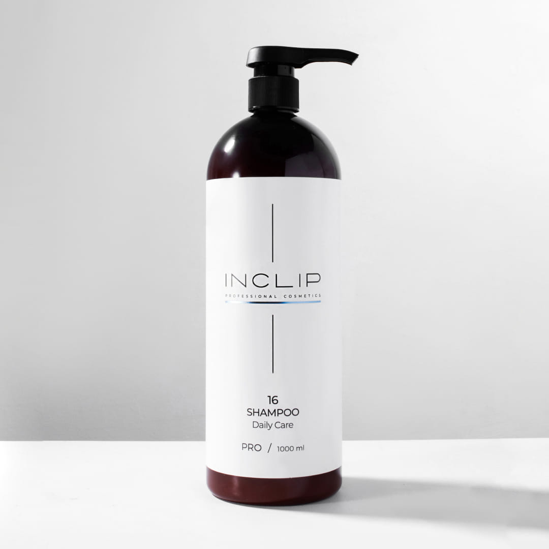 №16 Шампунь для ежедневного ухода за волосами Inclip, 1000 мл INCLIP