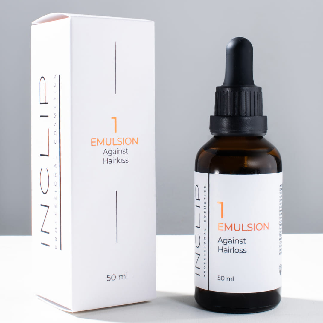 №1 Кислородная эмульсия против выпадения волос Inclip, 50 мл INCLIP