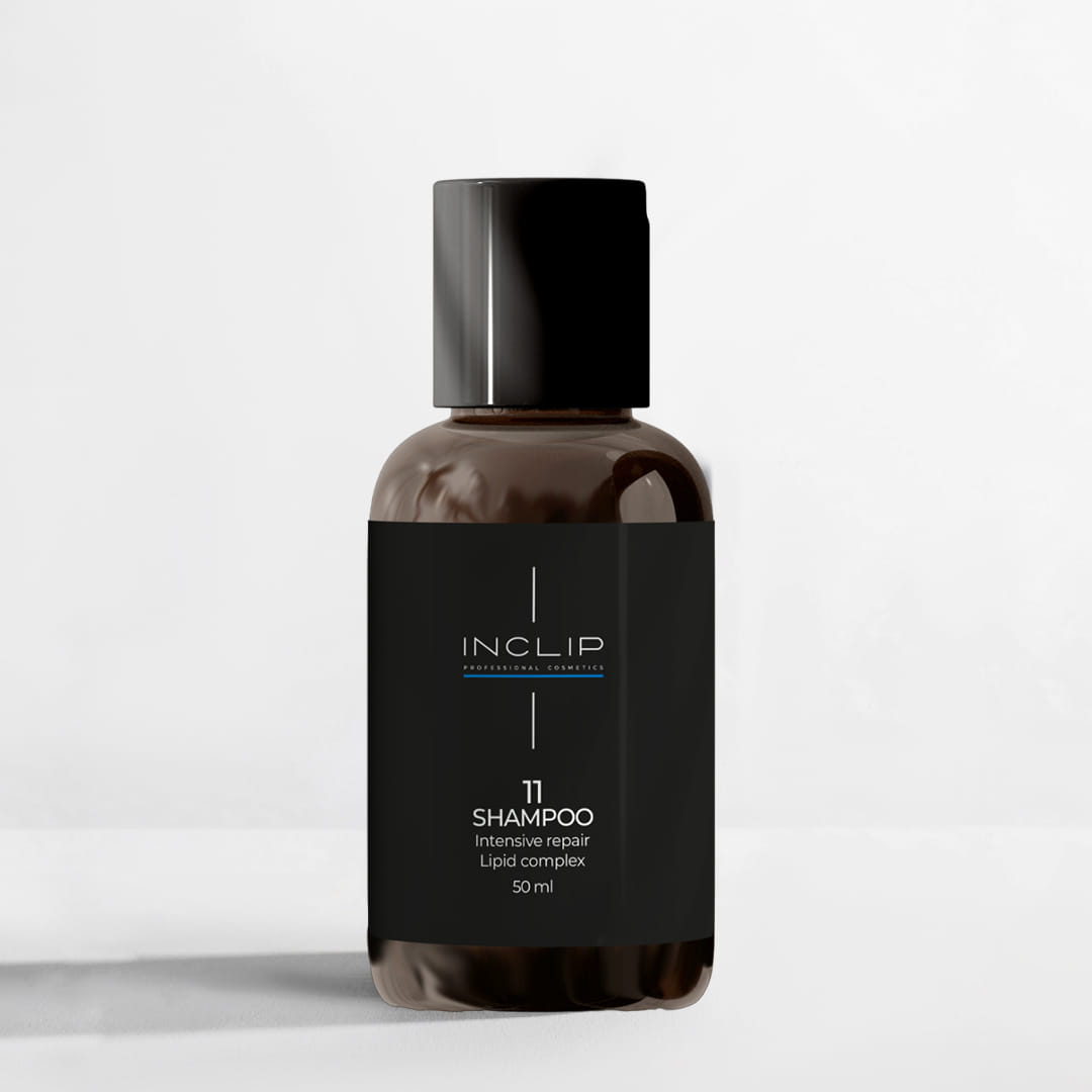 №11 Шампунь Липидный комплекс Интенсивное восстановление INCLIP, 50 мл INCLIP