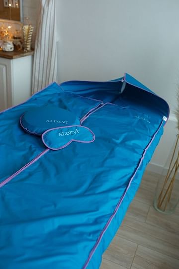 Комплект стандартный для отдыха с микросферами ( капсула , подушка, маска для сна ) ALDEVI