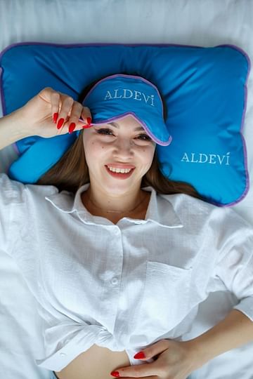Маска для сна с микросферами ALDEVI