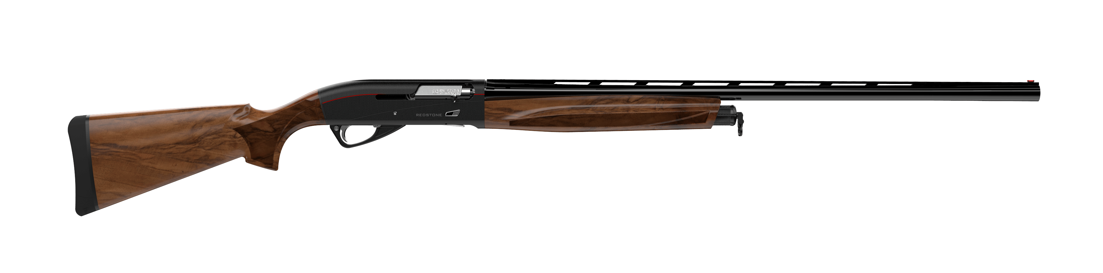 Ружьё охотничье гладкоствольное полуавтоматическое Aselkon Red Stone Dark Black калибр 12/76